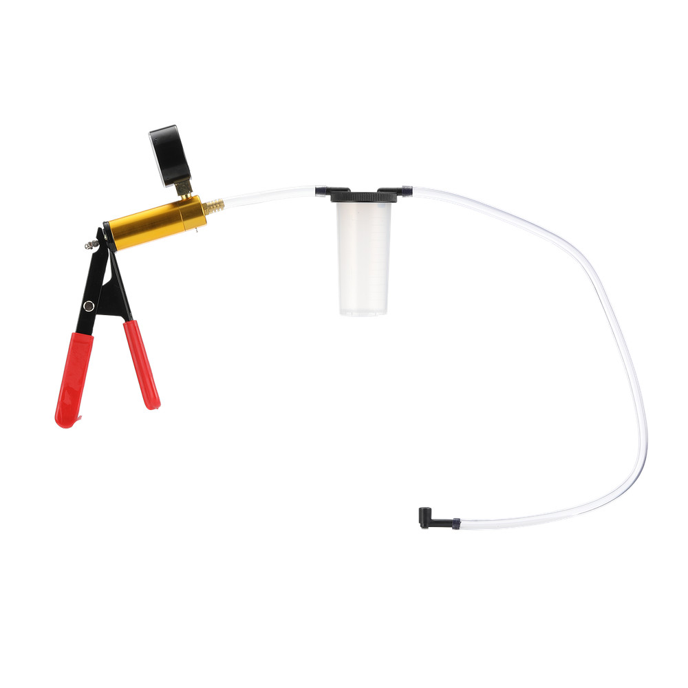 Hand vacuum pressure pump tester Brake Fluid Bleeder Bleeding Kit