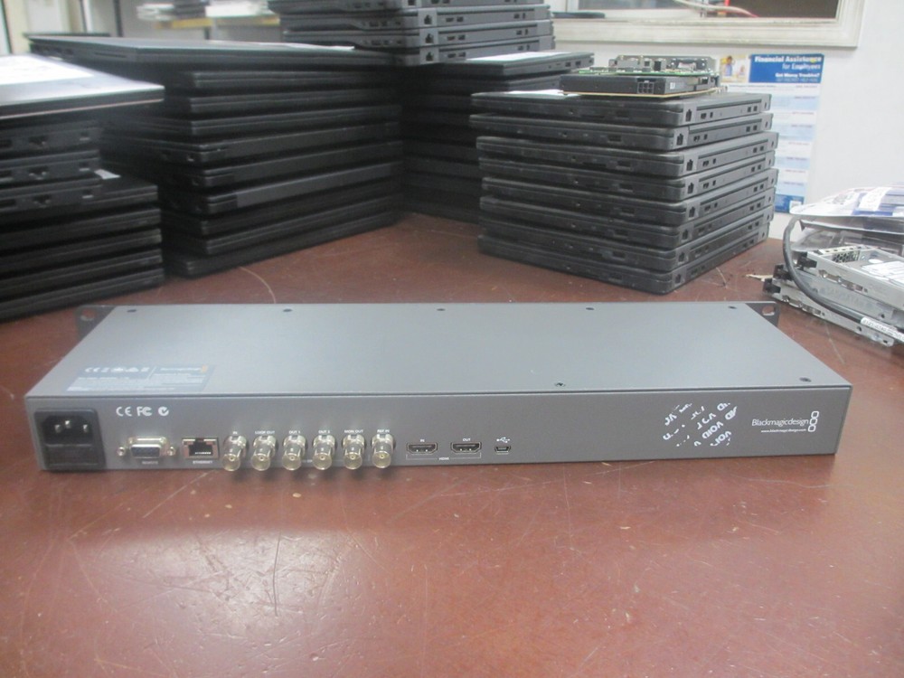 BlackMagicDesign HyperDeck Studio 2 Video Recorder w/ Power Cord