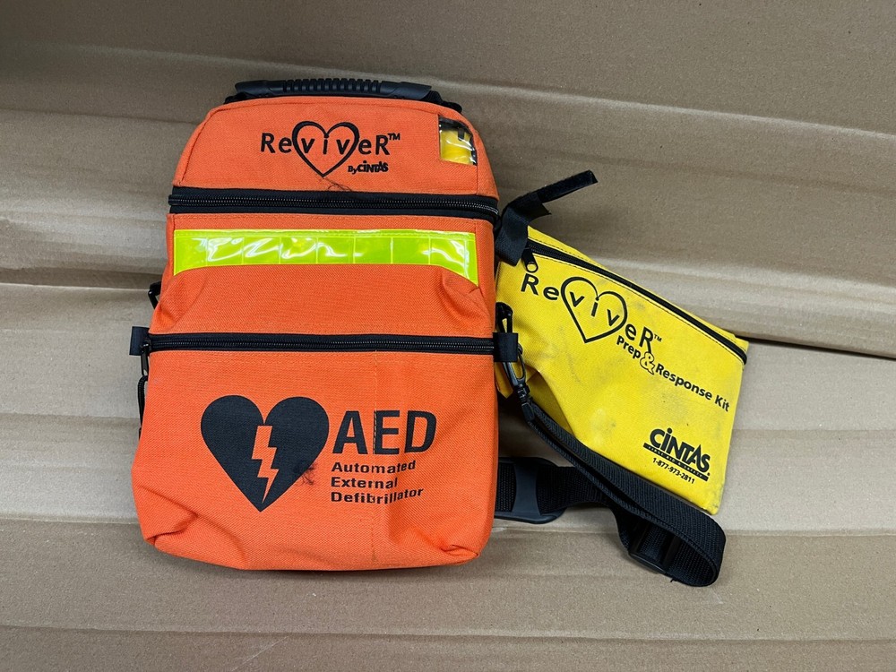 Reviver AED By Cintas with carrying case