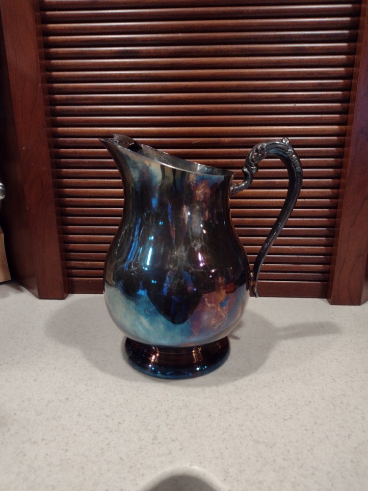 F B Rogers Water Pitcher Silver Plated