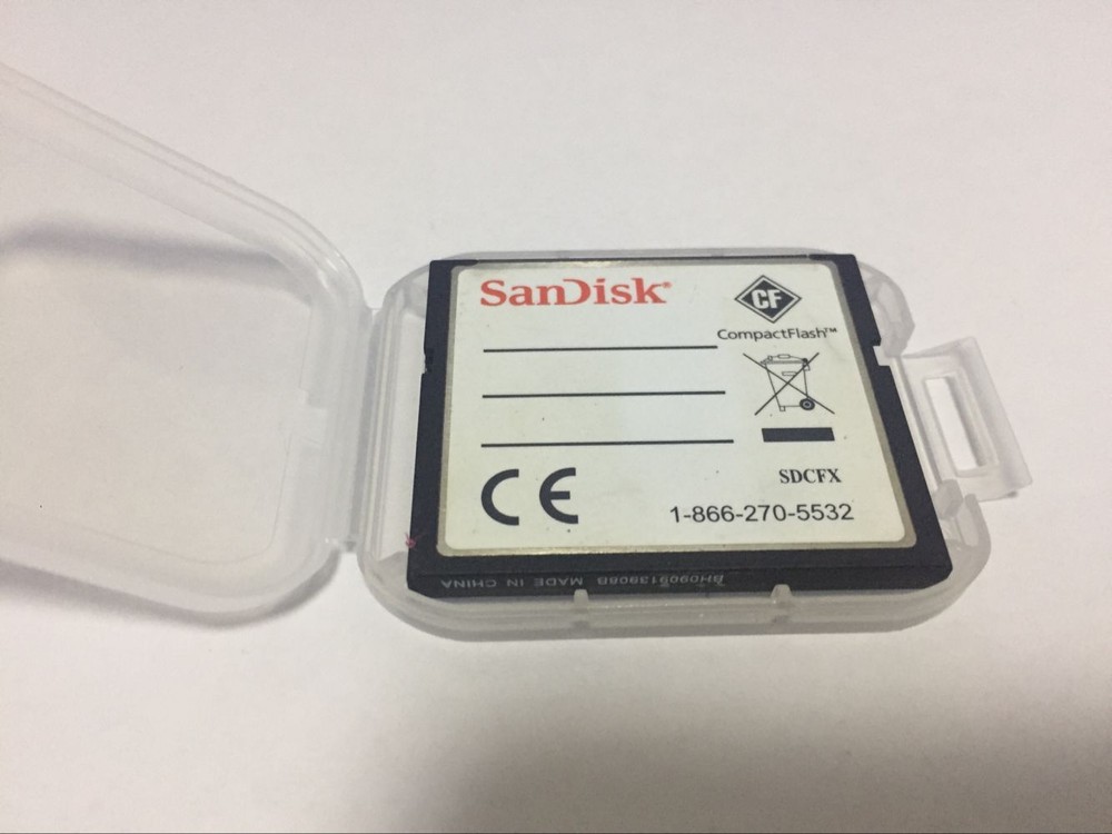 SanDisk Extreme III 4GB CompactFlash 30MB/s CF memory card SDCFX
