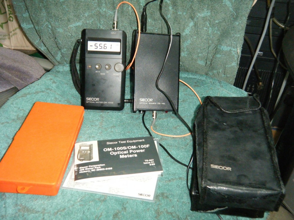 • Siecor OS-100 and OM-100S