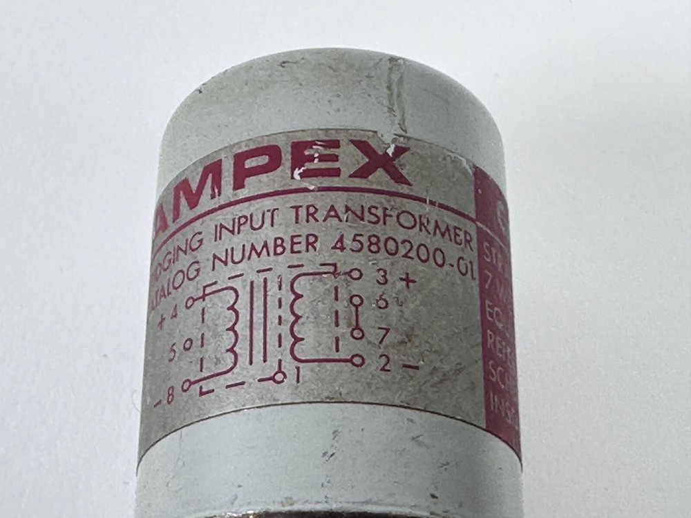 AMPEX 4580200-01 Matching Input Transformer 440 Tape Recorder
