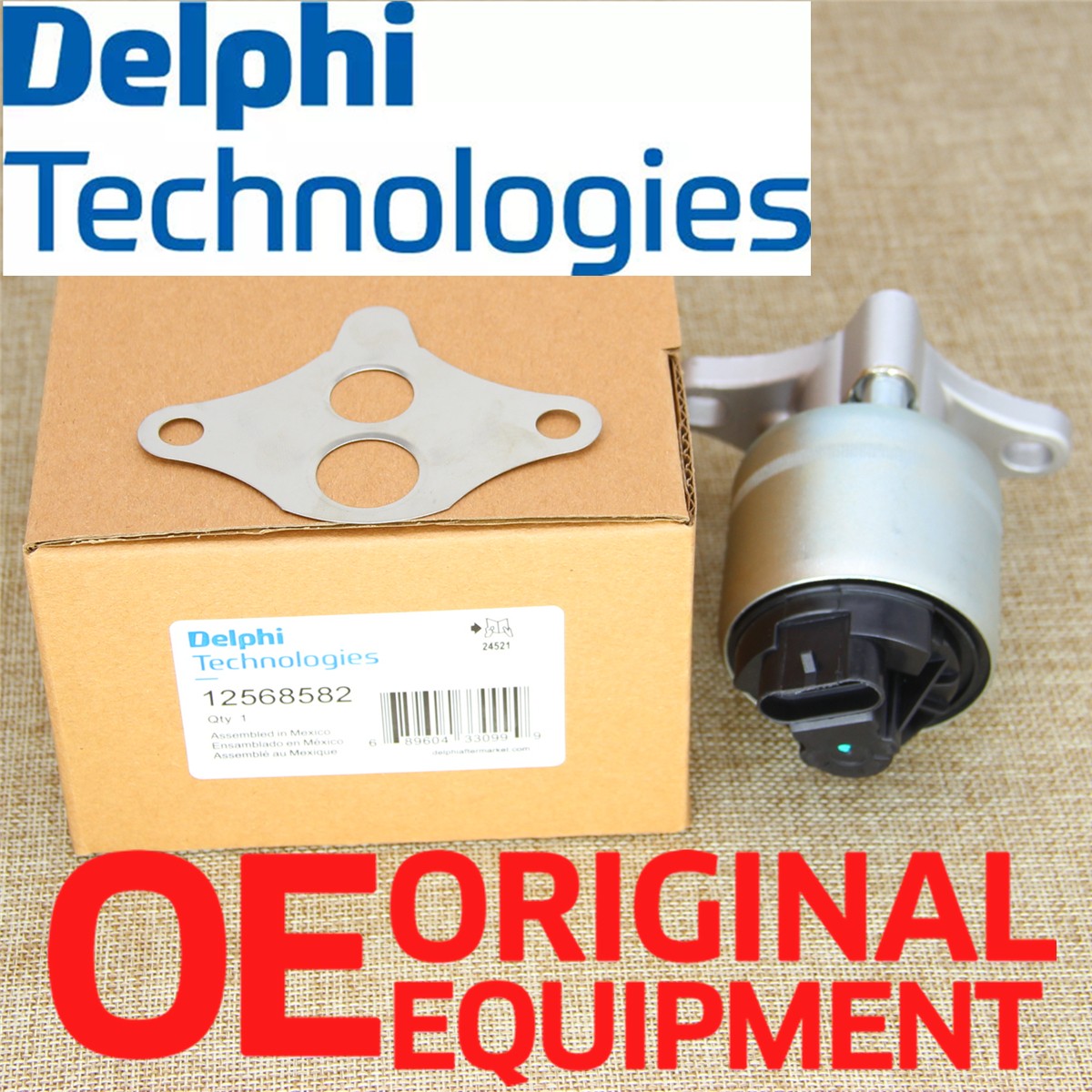 New EGR Valve With Gasket fit Buick Cadillac Chevy Chevrolet Oldsmobile Pontiac