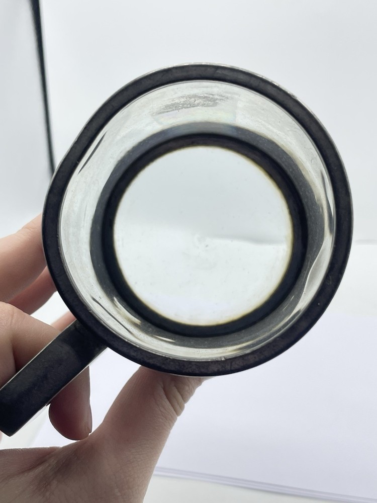 Post WW2 British Royal Navy HMS Naiad Tankard Presented To D Carmichael 1968-69