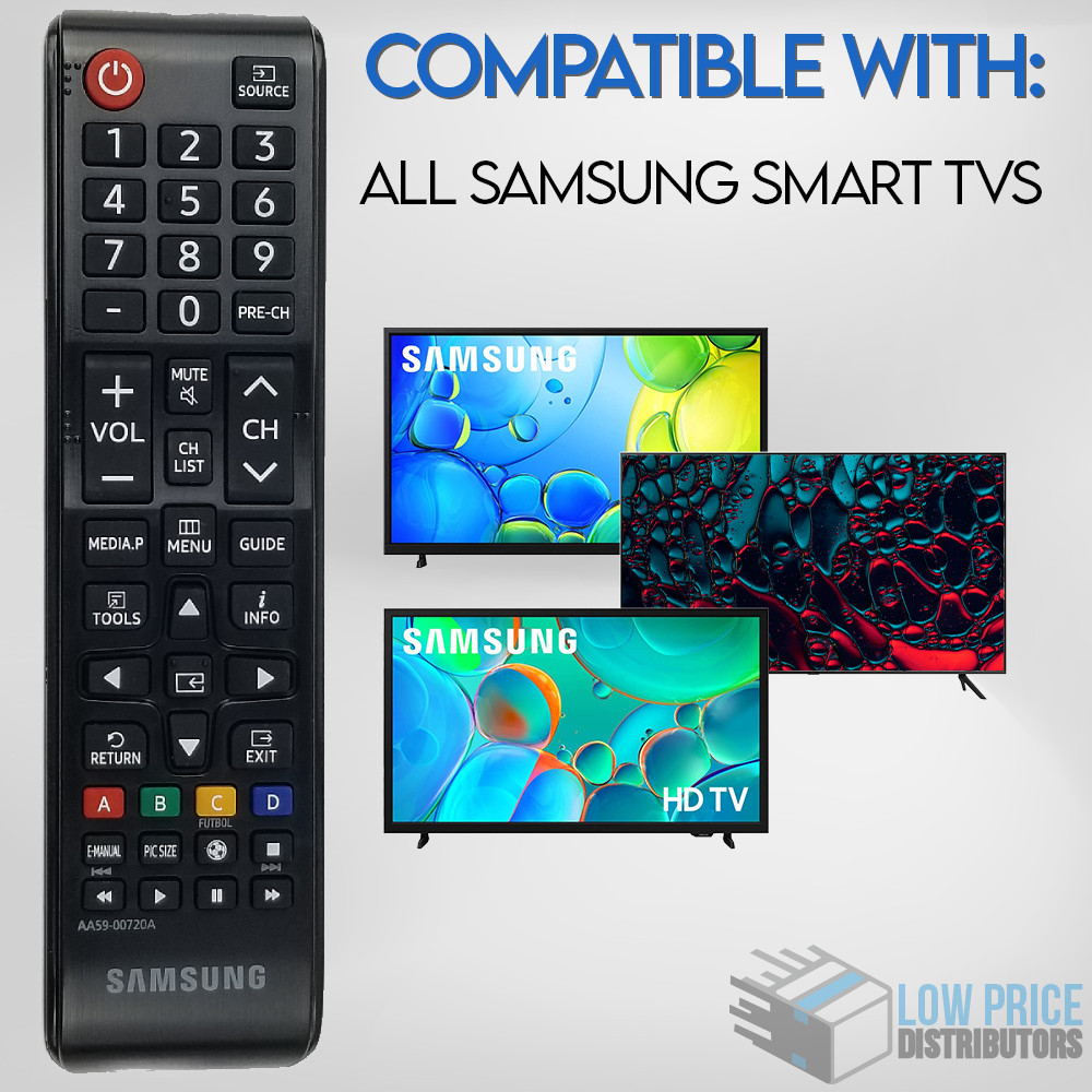 Original Samsung Remote for LED LCD Smart TVs – Classic Full-Button Layout NEW