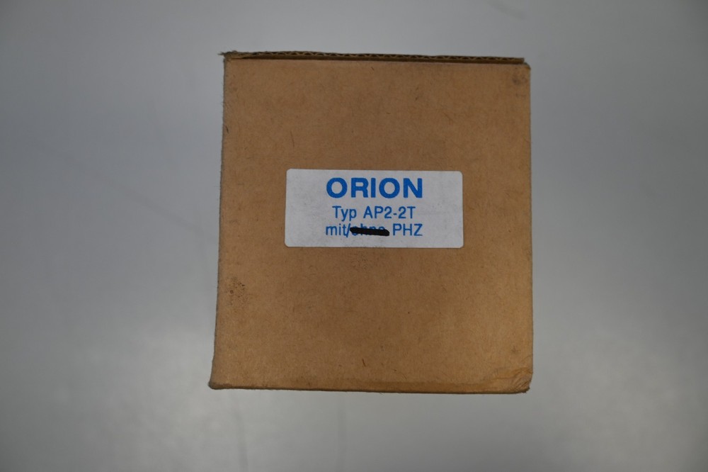 Orion AP2-2T key switch control station with stop button including key