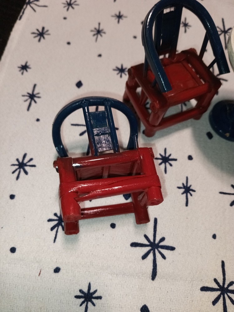 Spider Man Mini Bamboo Table Set