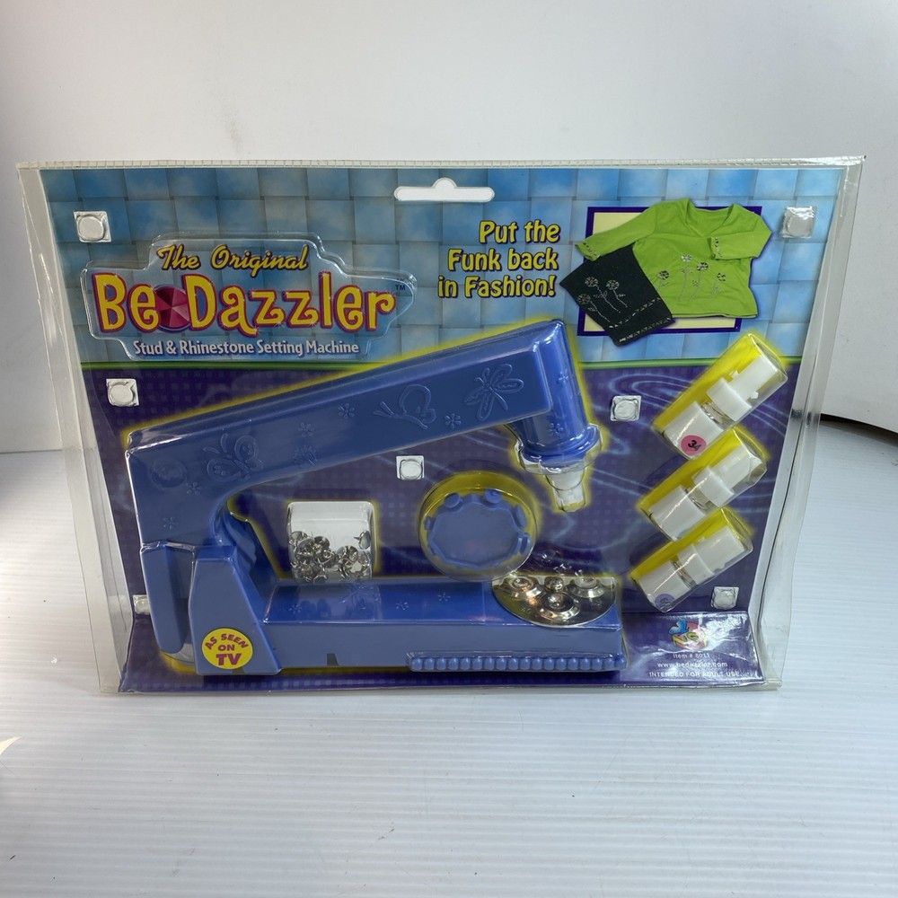 GEMAGIC BEDAZZLER Cathy Mitchells Stud Setting Machine System Tool w/Rhinestones