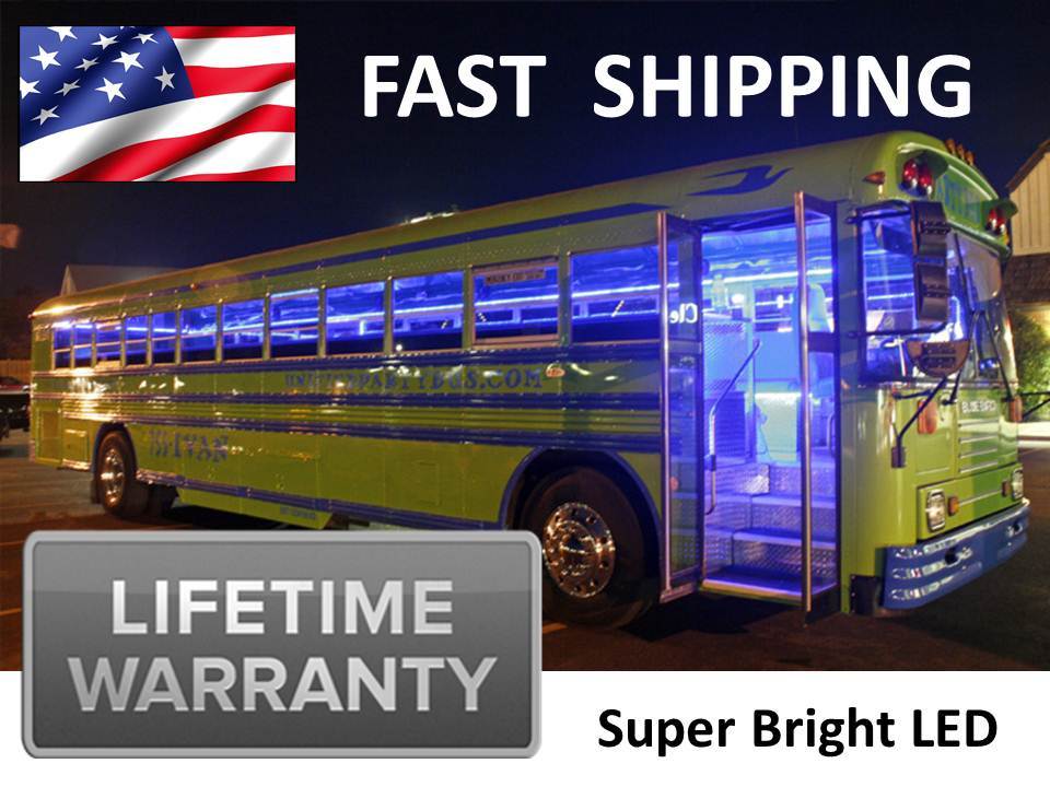 UNIVERSAL - Party BUS lighting with controller - complete kit - 12VDC LED