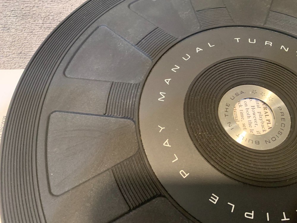 BIC 1000 Stereo Turntable Parting Out Original Platter Mat