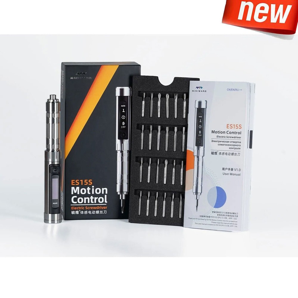 MINIWARE ES15S 20Kgf.cm Motion Control Screwdriver Cordless Screwdriver