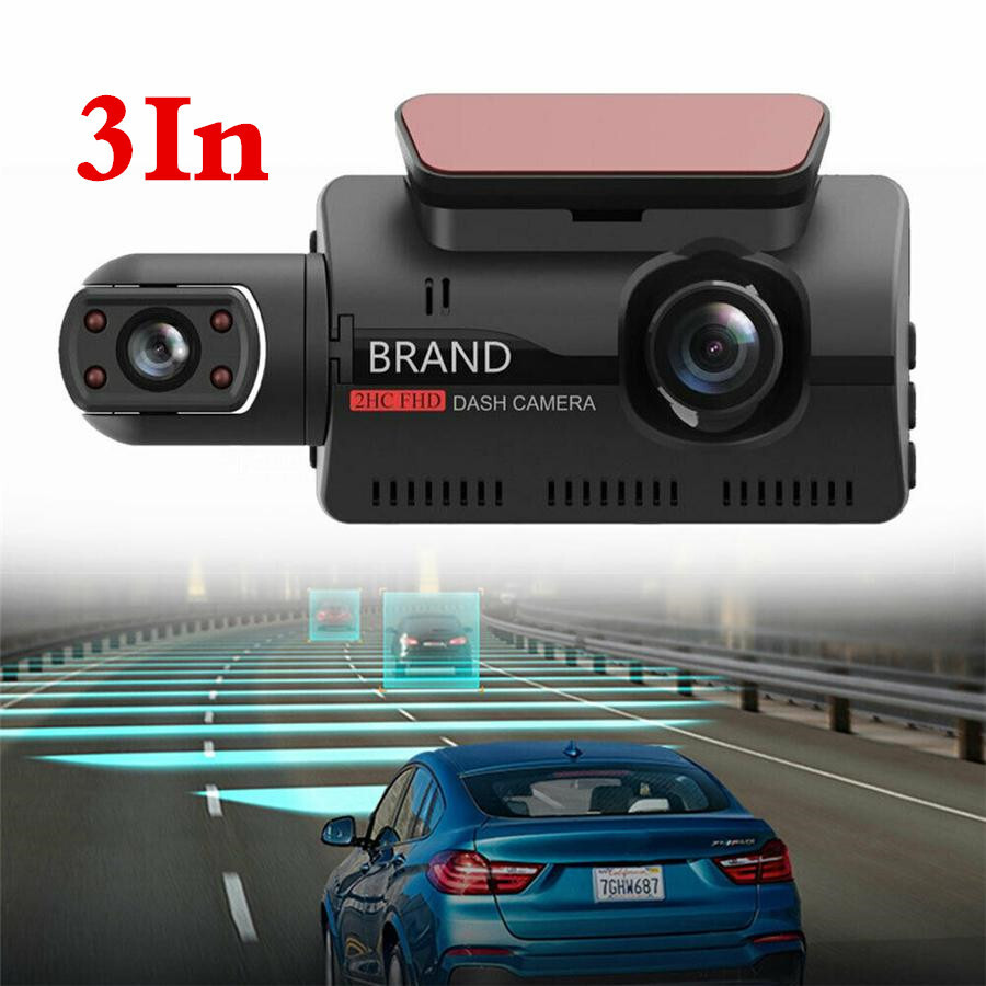 3in Car DVR Video Camera Dash Cam Loop Recording Touch Screen Motion Detection