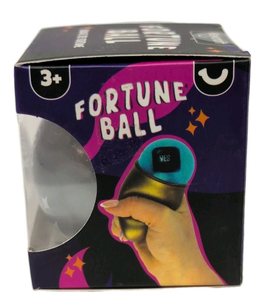 Silver Fortune Ball Squishy Stress Fortune Answer Question 8 Ball Squeeze