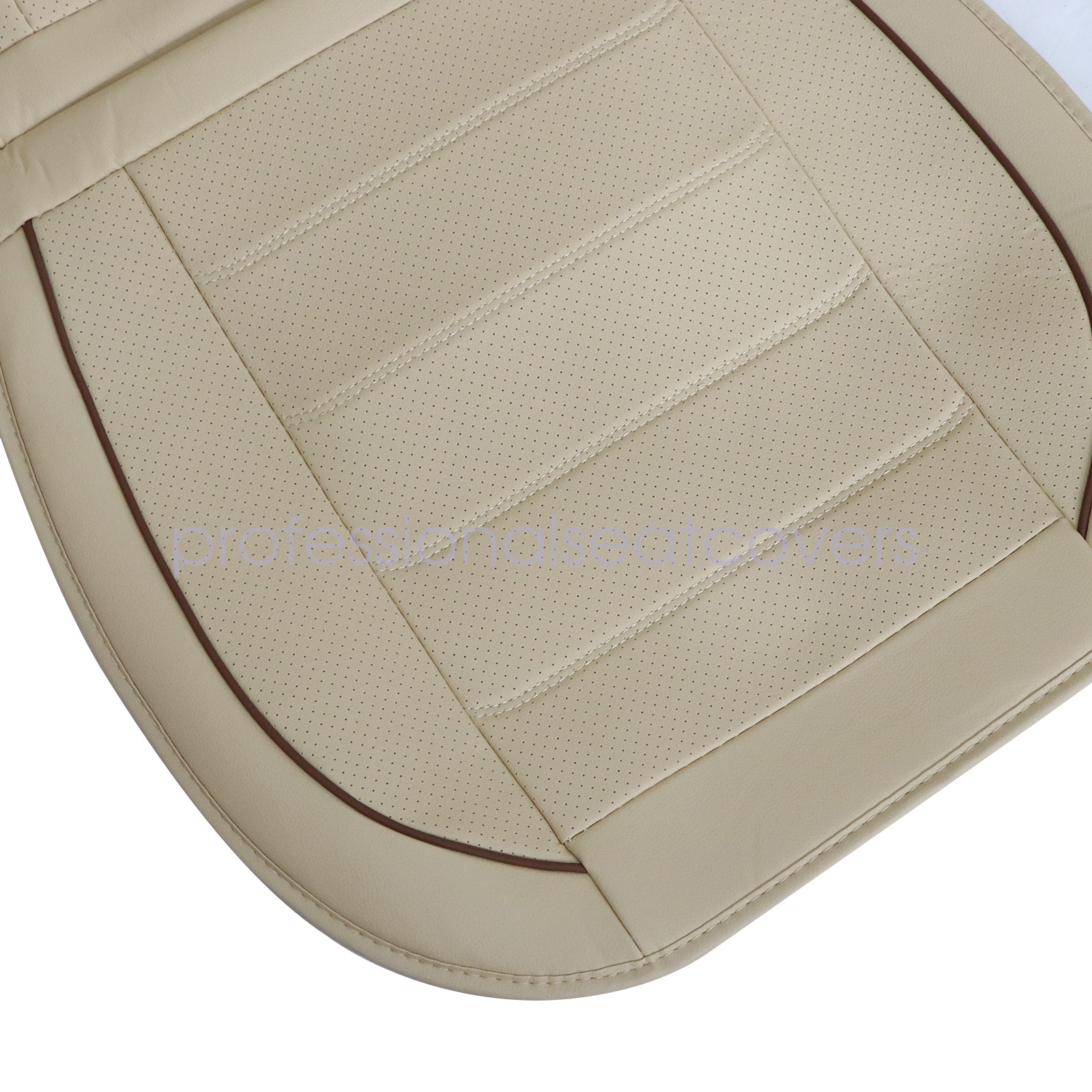 Fit For BMW Car Seat Cover Full Set PU Leather 5-Seats Front + Rear Protector US