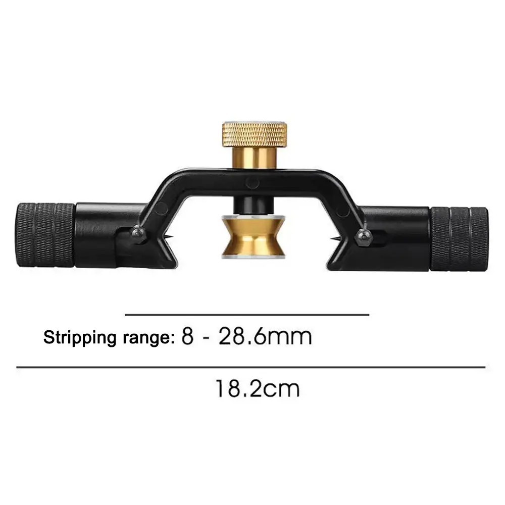 Double-ended blade Optical Cable Stripping Knife Vertical Horizontal 8-28.6mm