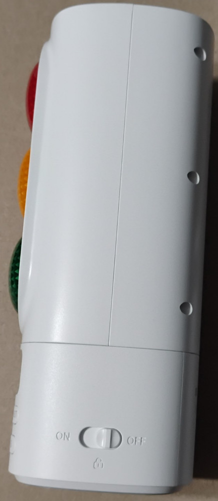 Traffic Light Visual Audio Digital Timer LCD Display 4 Ringtones Rechargeable