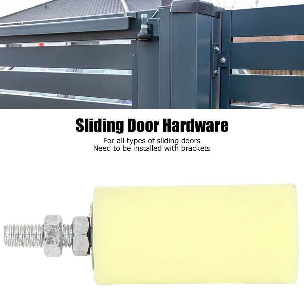 Slide Gate Guide Post Roller HeavyDuty Rolling DoorGuider Support Assembly 100mm
