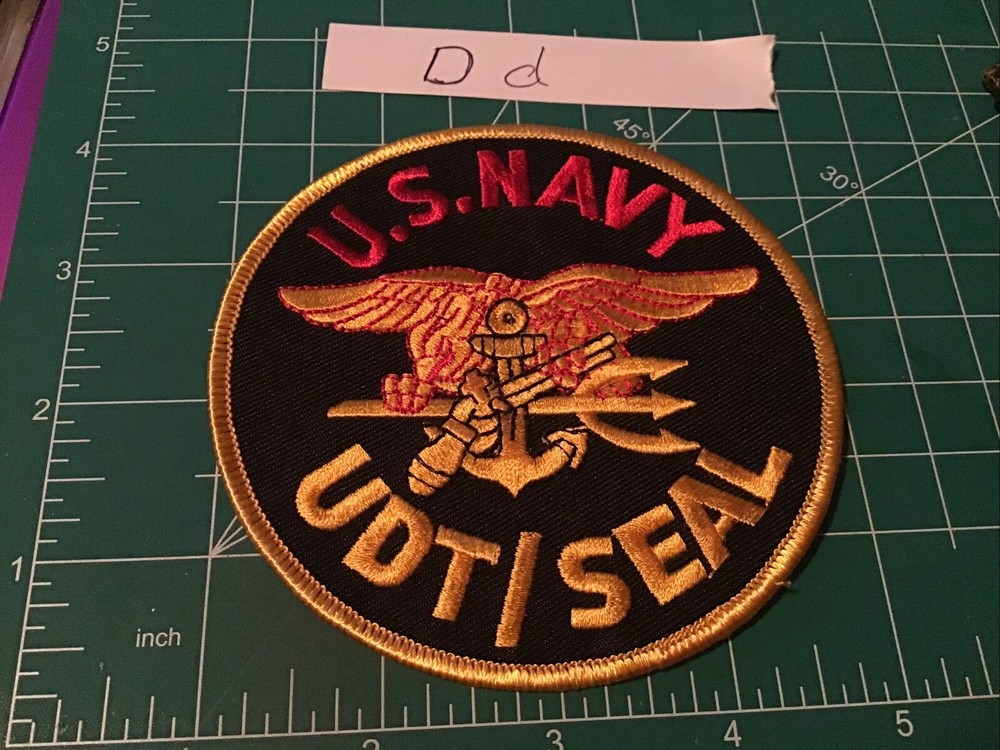 UDT Seal Team Trident US Navy Special Forces Naval Unit Squadron Patch