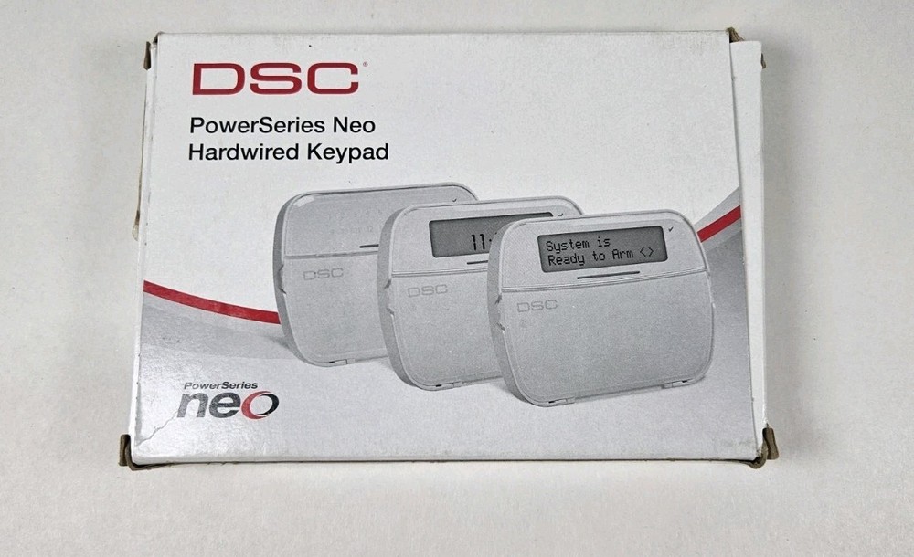DSC HS2LCDENG N PowerSeries Neo Hardwired LCD Keypad Full Message Private Label