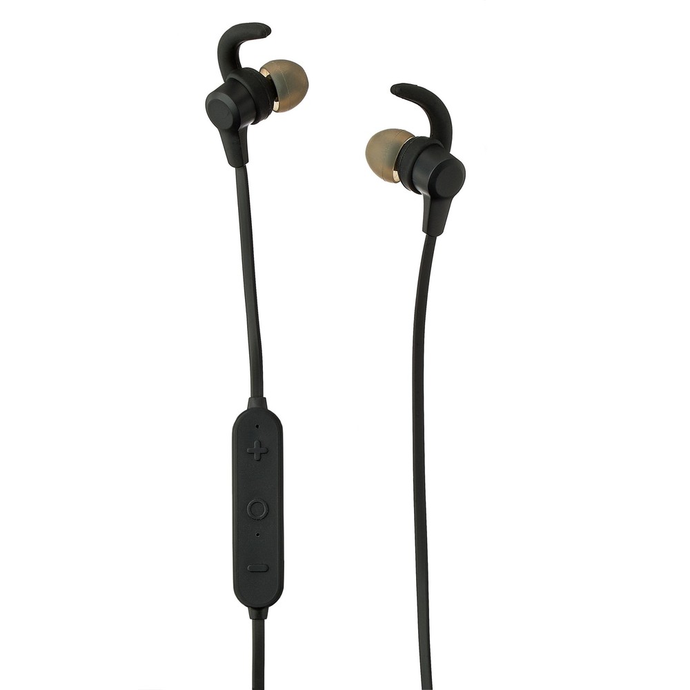 onn Wireless Earphones, Bluetooth Black