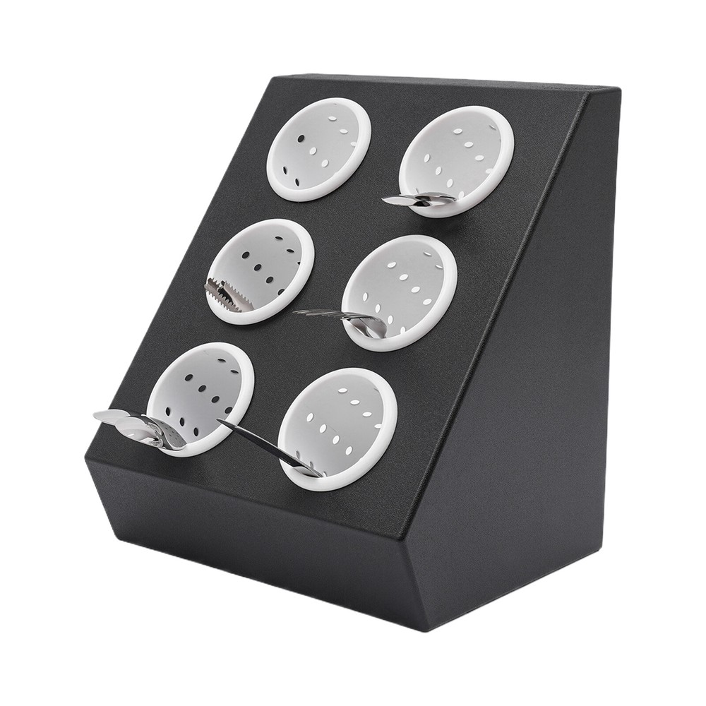 Kitchen Cutlery Holder Spoon Fork Utensils Storage Rack Organizer Stand