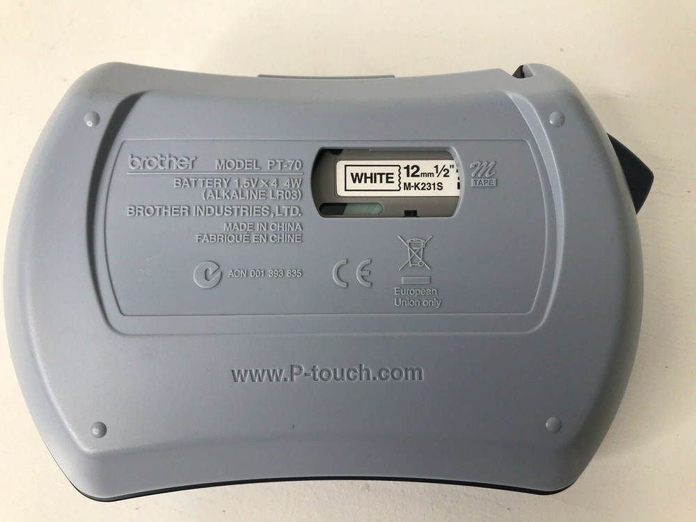 Brother P-Touch Label Maker ~ P-70 ~ Electronic Labeling System ~