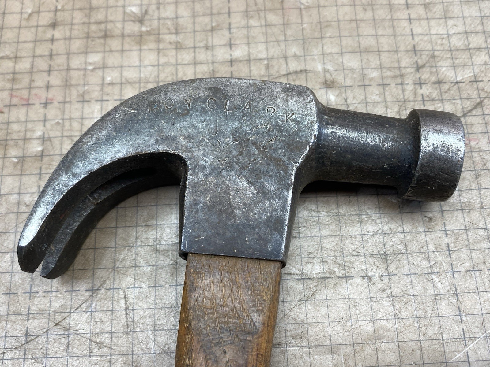 Vintage Winchester Claw Hammer 16 oz. ROY CLARK Gunsmith Woodworking Old Tool