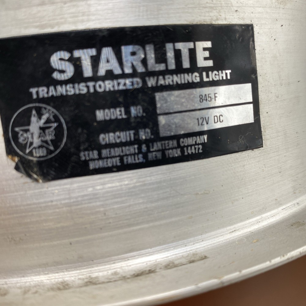Attention Railfans! Starlite Transistorized Warning Light