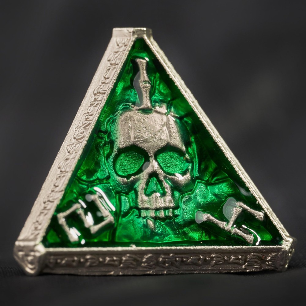 DND Metal Dice Set D&D Polyhedral Dice Set with Gift Box Metal Box Dice Set P...
