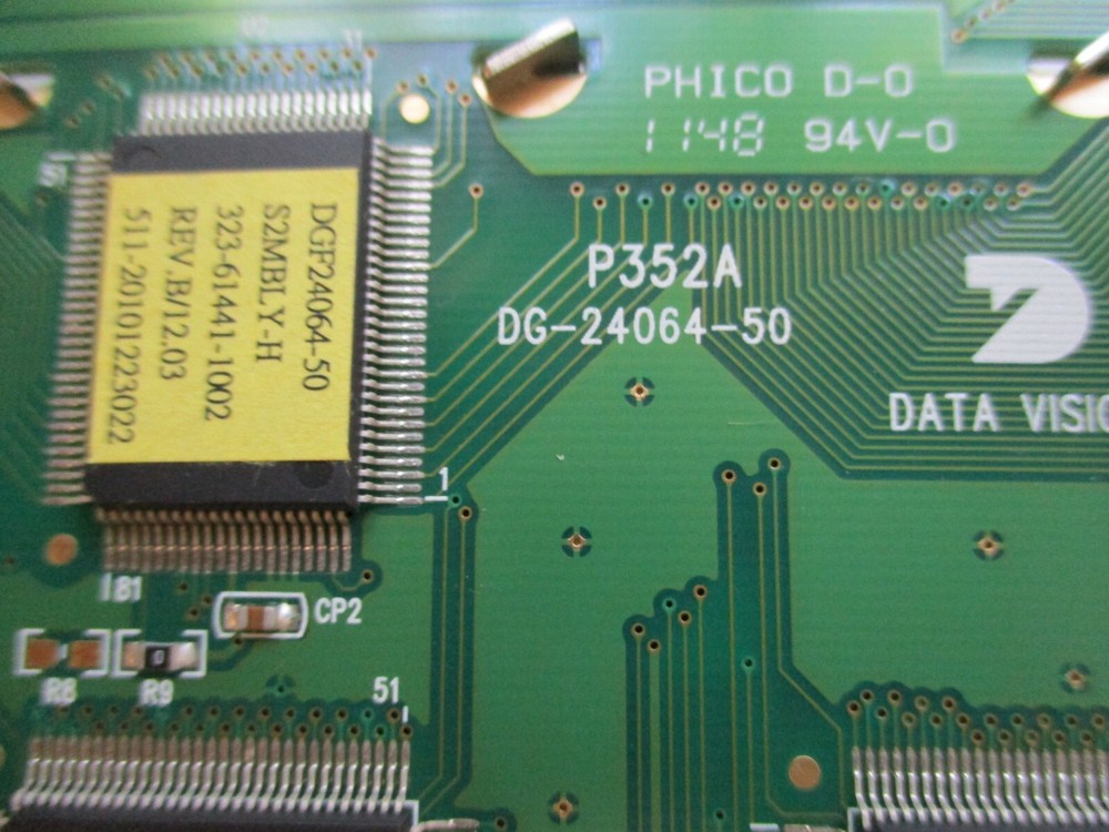 DATA VISION VIDEOJET KEYBOARD ASSEMBLY P352A DG-24064-50