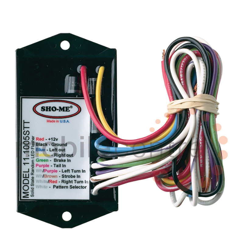 LED flasher box 2 channel indicator tail turn brake stop light flasher 12V