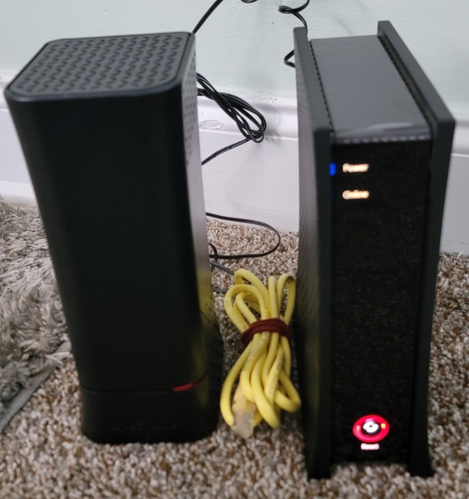 Spectrum Networking Bundle - Sagemcom RAC2V2S Router & ET2251 Modem + Power...