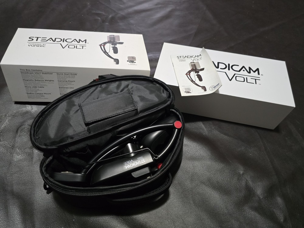 Yuneec STEADICAM VOLT Gimbal Stabilizer. With Pouch Bag And Original Box.