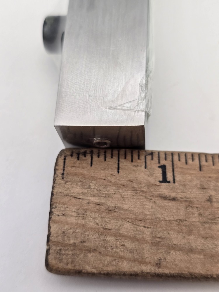 CRL SERS2BS Brushed Stainless Serenity Series Door Stopper Rectangular