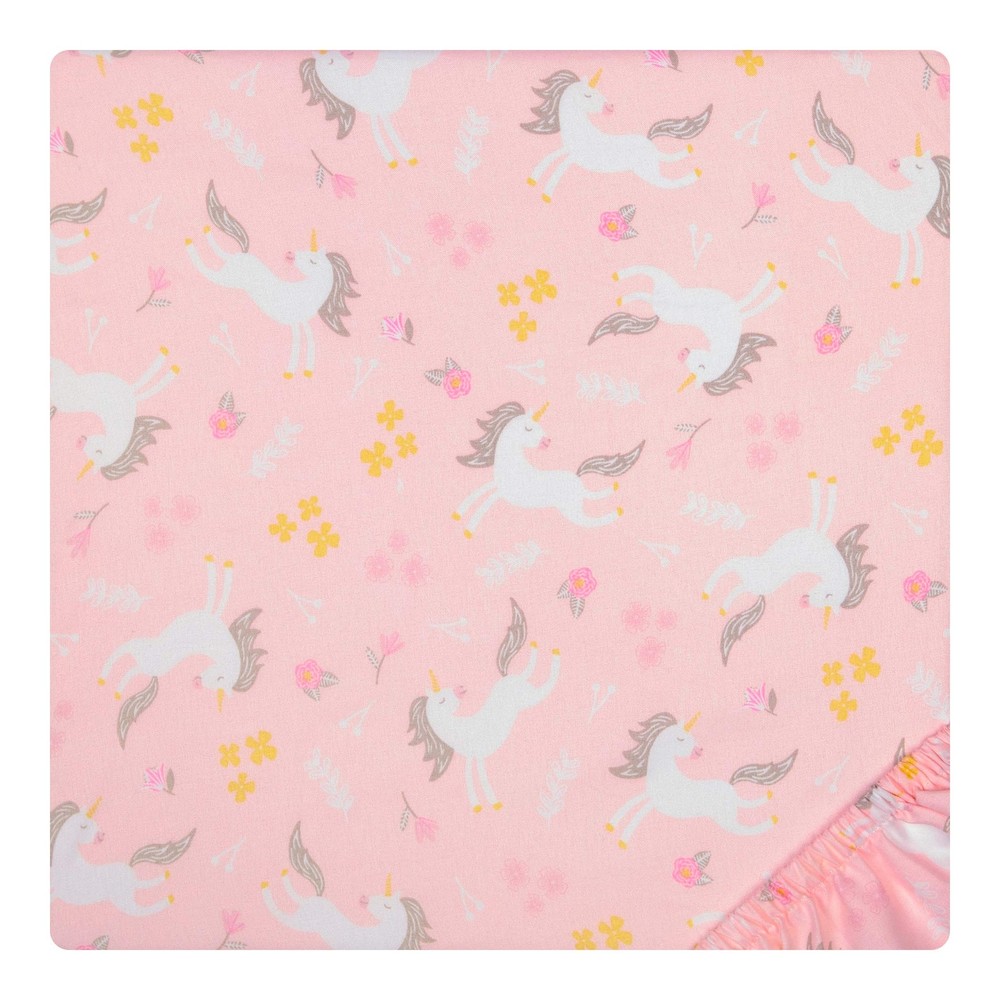 Mystical Dreams Crib Sheet Set 2 Pack Microfiber Fitted 28x52" Elasticized