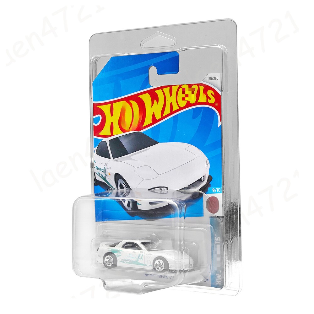 50Pack Protector Case Plastic Display For Normal Hot Wheels & Matchbox Basic Car