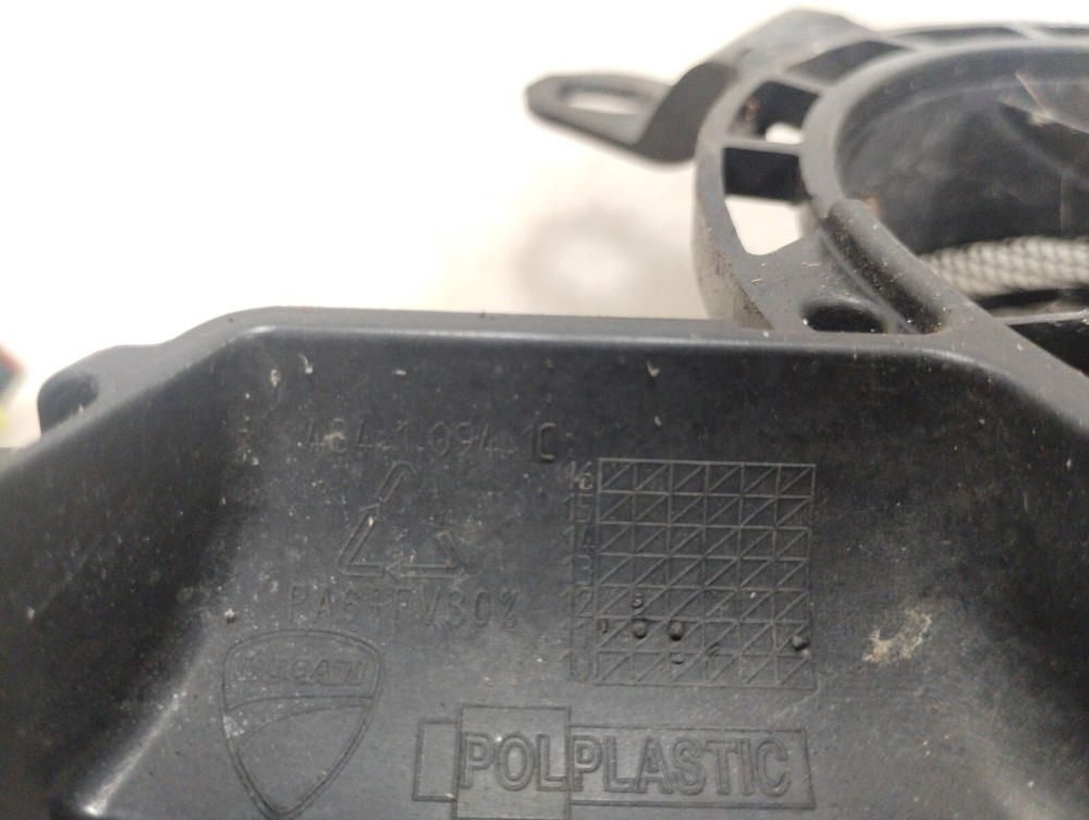 2012 Ducati Diavel Left Radiator Fan