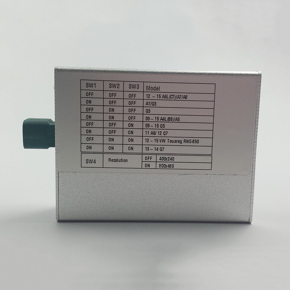 Reverse Camera Solution For Audi Q3 MMI RMC Rear View Camera Interface Improved