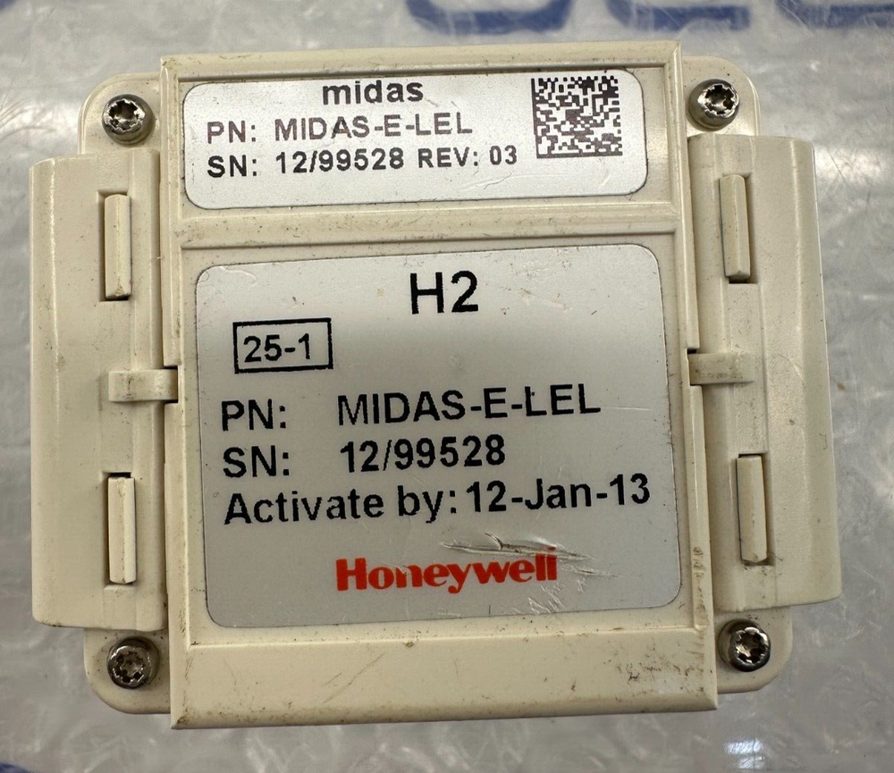Honeywell MIDAS-E-LEL H2 Gas Detector