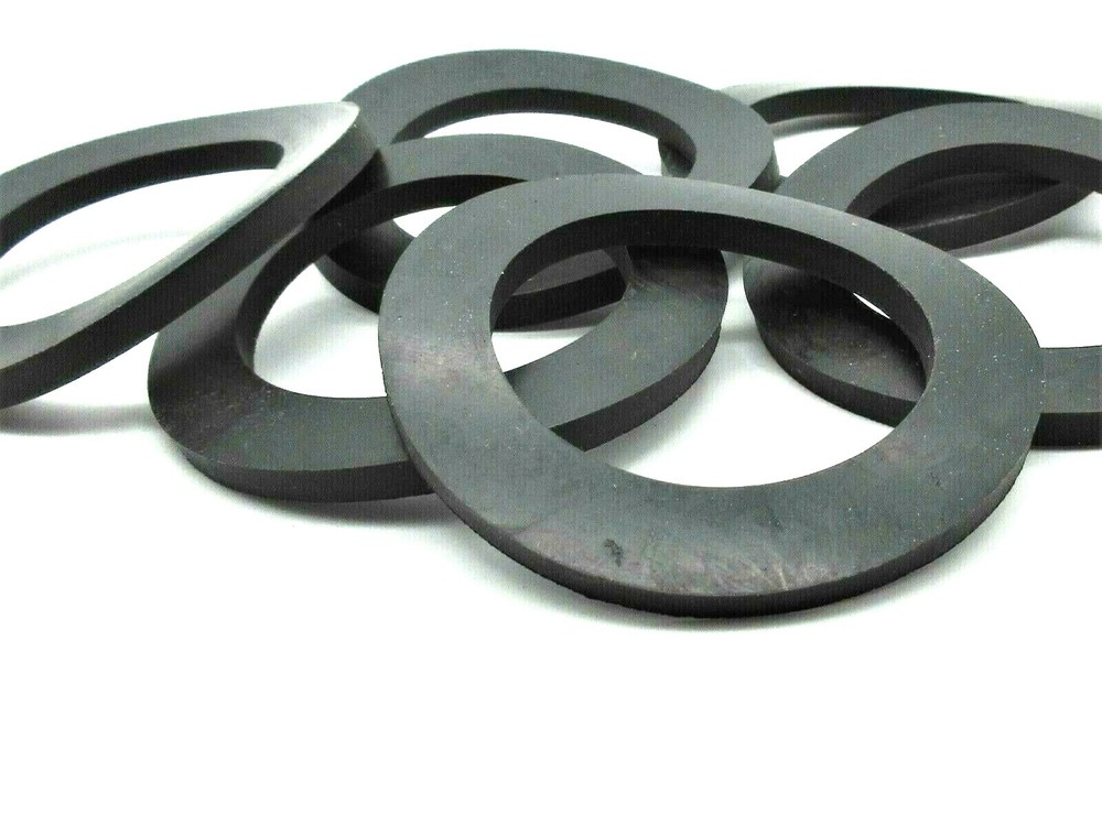 Thick Rubber Washers for Olympic Barbells 2" ID 2 Sizes Various Pack Sizes