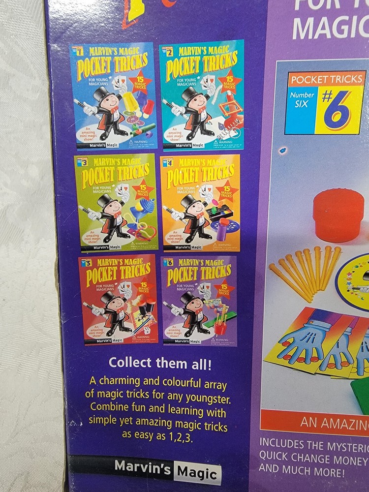 Marvin's Magic Pocket Tricks for Young Magicians 15 Magic Tricks