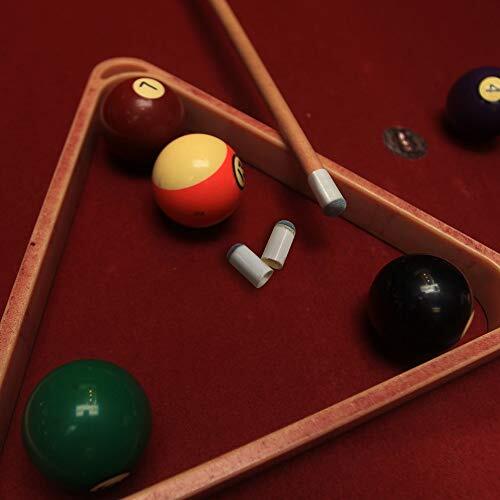 50 Pack Slip On Pool Cue Tips Replacements 13mm Billiard Cue Tips