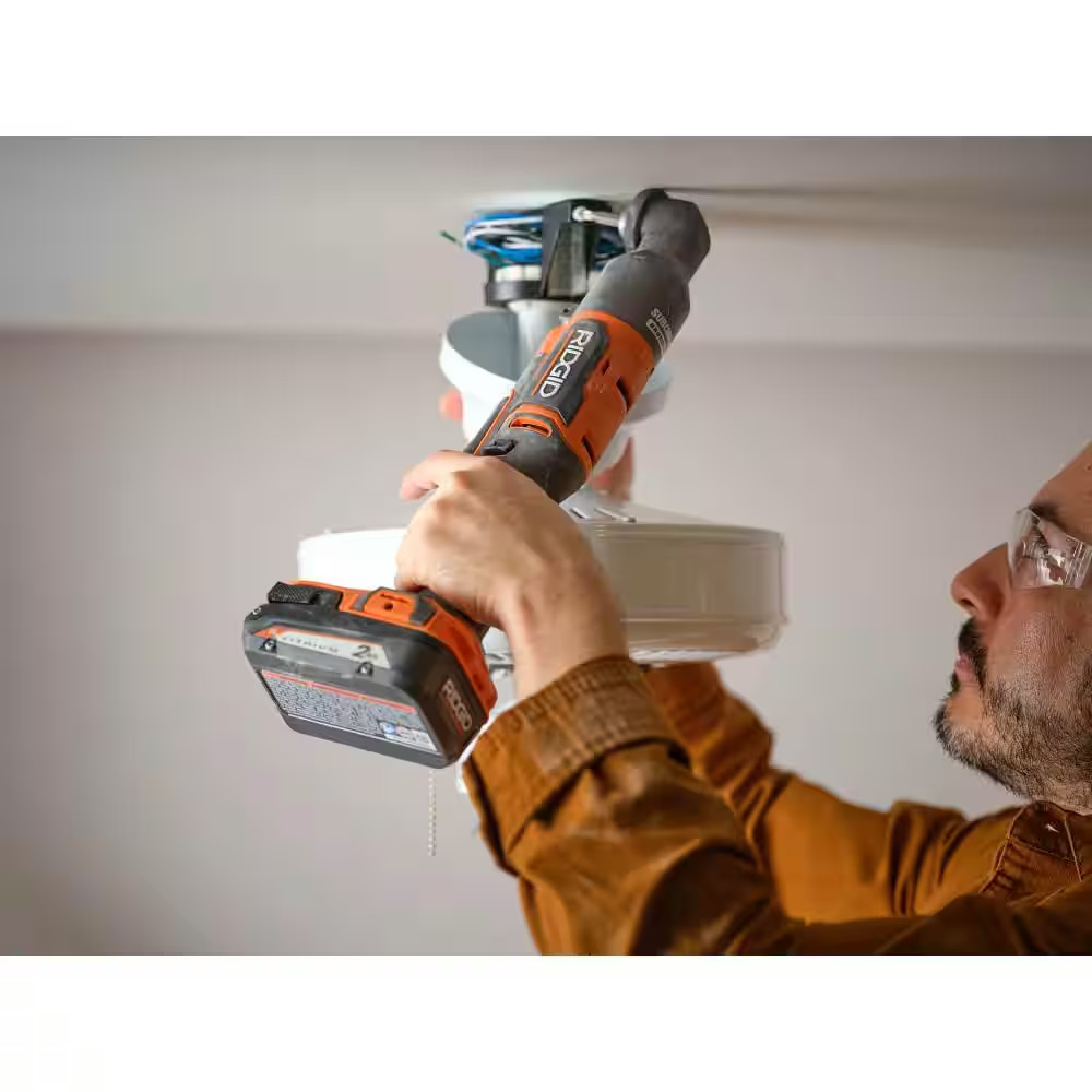 Ridgid 18V Subcompact Brushless Cordless Right Angle Impact Driver Tool Only