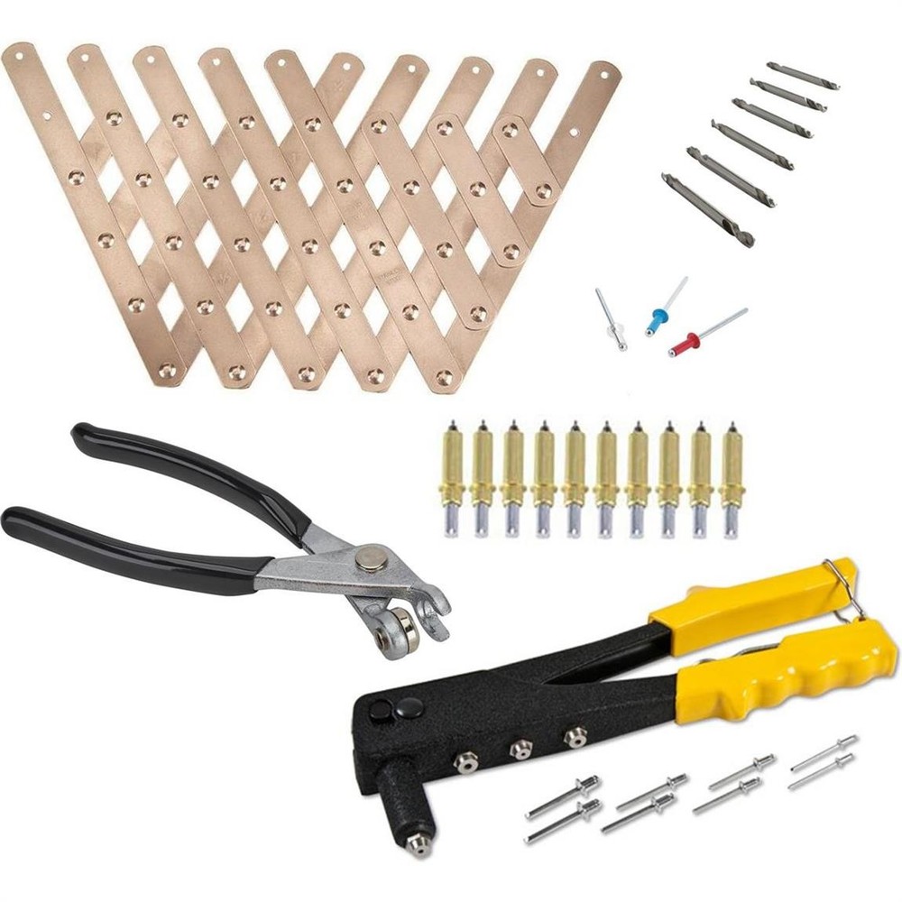 Cleco and Rivet Tool Starter Kit, 3/16 Inch
