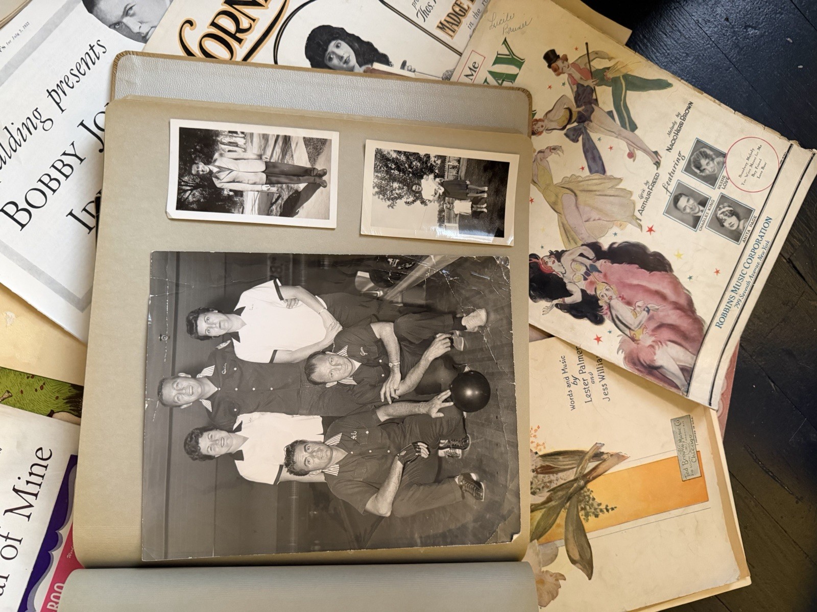 HUGE antique Ephemera Lot Junk Journal Supplies Vintage Paper 7+ Lbs Photo Album