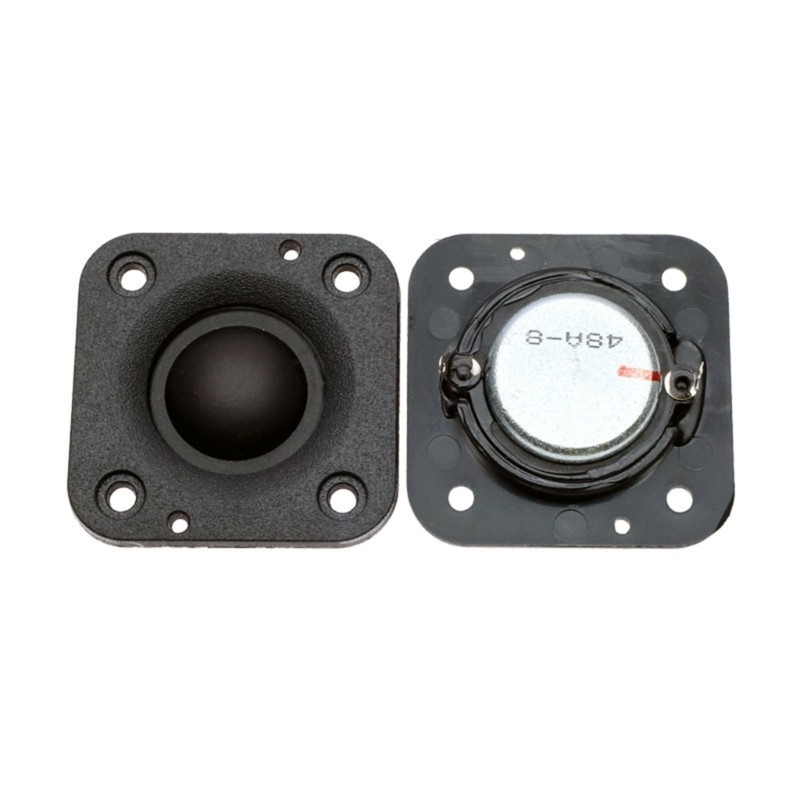 6Ohm 10W Metal Bluetooth-Compatible Speaker Replacement Silk Dome Tweeter