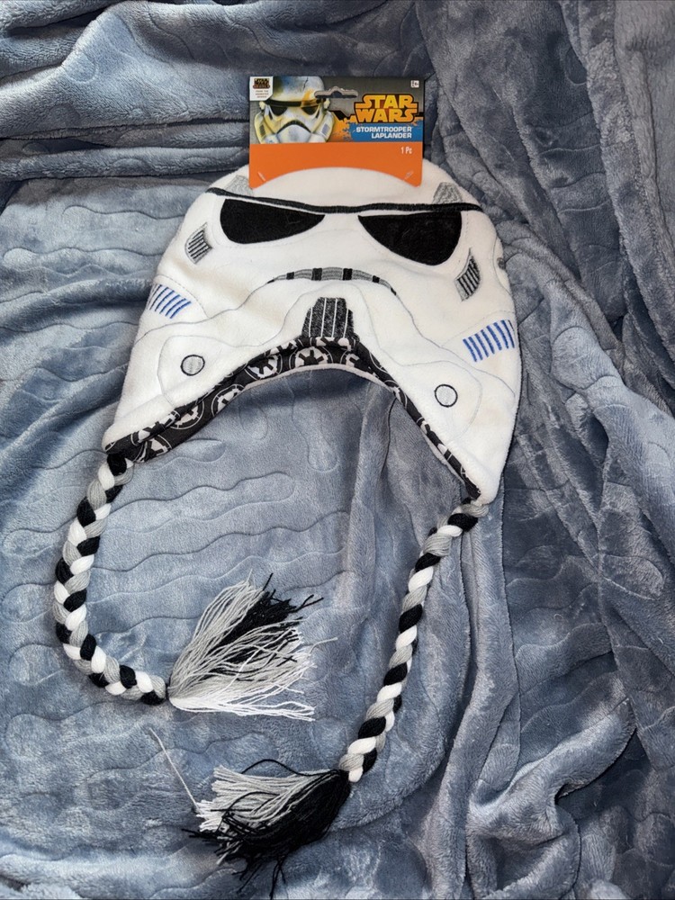 Star Wars Stormtrooper  Laplander Beanie Hat  NWT. Rebels.