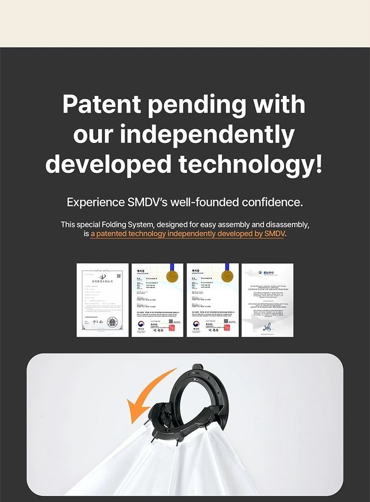 SMDV FLIP BOUNCE 28/Studio Photography Light Diffuser Ceiling Reflector Soft-box