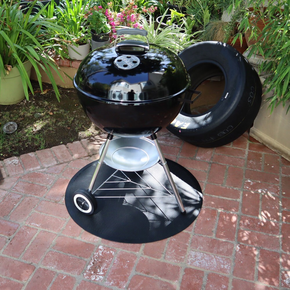 Rubber-Cal Rubber "BBQ Under Grill Mat"